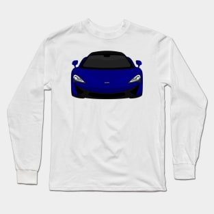 MCLAREN 570S NAVY Long Sleeve T-Shirt